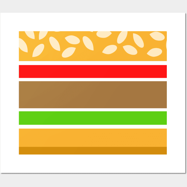 BURGER Wall Art by TanyaHoma